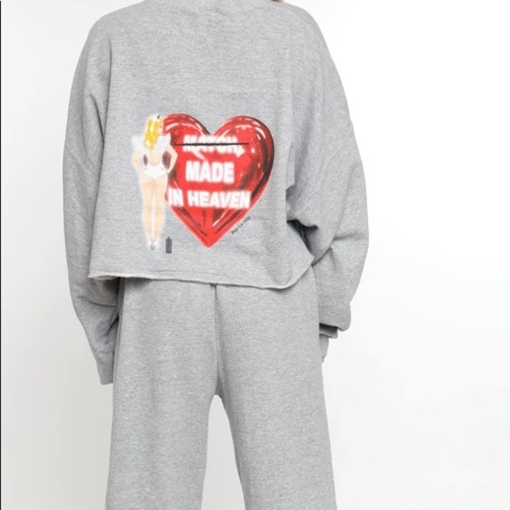 BOYS LIE   Made in Heaven Crop Sweatshirt SET - Picture 2 of 4